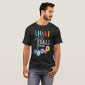 Shake That Balls Funny Bingo Player Casino Gambli T-Shirt (Vorne ganz)