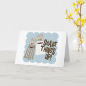 Shake Things Up! Karte (Gelbe Blume)