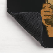 Shake Time - Funny Bodybuilding Gym - Protein Shak Mousepad (Ecke)