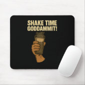 Shake Time - Funny Bodybuilding Gym - Protein Shak Mousepad (Mit Mouse)