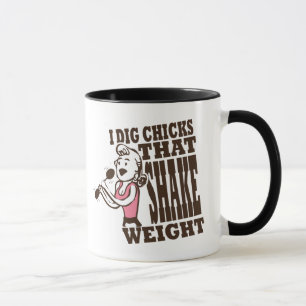 Shake Weight Lustige Kaffeetasse