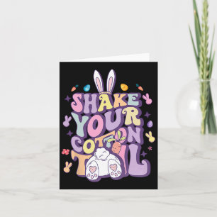 Shake Your Cotton Schwanz Funny Oaster Bunny Girls Karte