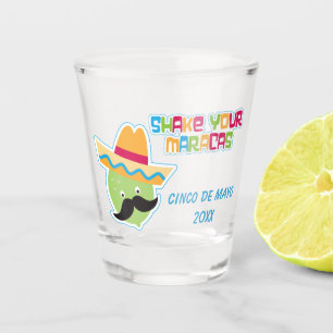 Shake Your Maracas Cinco de Mayo Schnapsglas