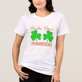Shake Your Shamrocks - Fun St. Patrick's Day Tri-Blend Shirt