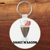 Shake'n'Bacon Schlüsselanhänger (Vorderseite)