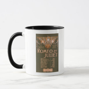 Shakepeares erhabene Tragödie "Romeo u. Juliet " Tasse