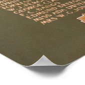 Shakepeares Sublime Tragedy "Romeo & Julia" Poster (Ecke)