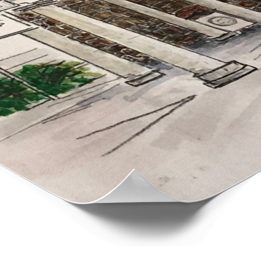 Shaker Rapid - Shaker Square Poster (Ecke)