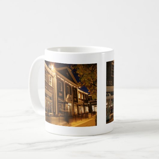 Shaker Square bei Nacht - 1 Kaffeetasse (Vorderseite Links)