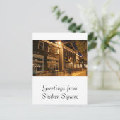 Shaker Square bei Nacht - 1 Postkarte (Stehend Vorderseite)