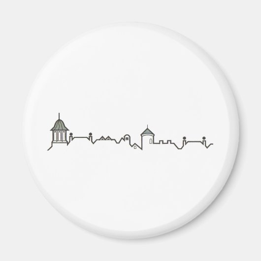 Shaker Square Magnet (Vorne)