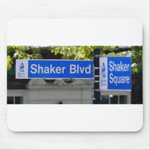 Shaker Square-Zeichen Mousepad