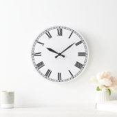 Shaker Style 01 Große Wanduhr (Zuhause)