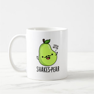 Shakes/Birne Funny Pear Fruit Pun Kaffeetasse