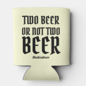 Shakesbeer Funny Cool Beer Can Cooler Dosenkühler (Rückseite)