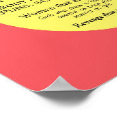 Shakesblogging: Comedy versus Tragödie Venn-Diagra Poster (Ecke)