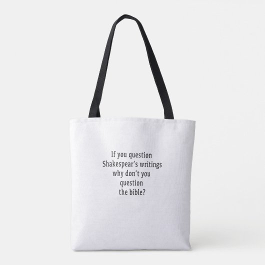 Shakespear Tasche (Rückseite)