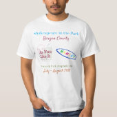 Shakespeare 2021 T-Shirt (Vorderseite)
