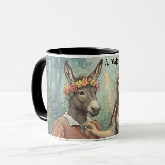 Shakespeare- A Midsummer Night's Dream Tasse (Vorderseite Links)
