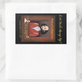 Shakespeare-Aufkleber aufschütteln Rechteckiger Aufkleber (Tasche)