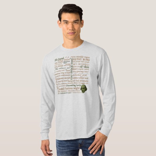 Shakespeare beleidigt Sammlung T-Shirt (Vorne ganz)