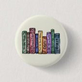 Shakespeare Books No.1 Button (Vorderseite)