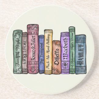 Shakespeare Books No.1 Getränkeuntersetzer