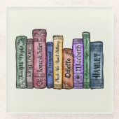 Shakespeare Books No.1 Glasuntersetzer (Vorderseite)