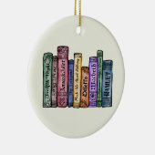 Shakespeare Books No.1 Keramik Ornament (Rechts)