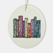 Shakespeare Books No.1 Keramik Ornament (Links)
