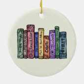 Shakespeare Books No.1 Keramik Ornament (Hinten)
