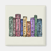 Shakespeare Books No.1 Magnet (Vorne)