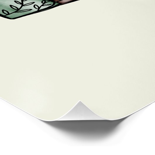 Shakespeare Books No.1 Poster (Ecke)