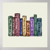 Shakespeare Books No.1 Poster (Vorne)