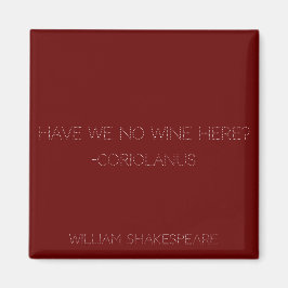 Shakespeare, Coriolanus Magnet