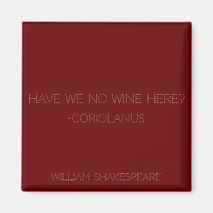 Shakespeare, Coriolanus Magnet