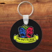 Shakespeare: Das Spiel ist das Ding Schlüsselanhänger (Vorderseite)