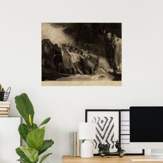 Shakespeare Der Tempest Poster (Heimbüro)