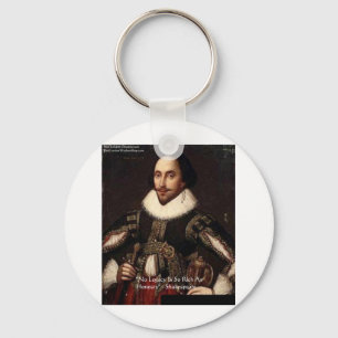Shakespeare "Ehrlichkeit Erbe" Zitate Geschenke &  Schlüsselanhänger