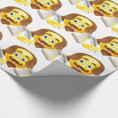 Shakespeare Emoji Emoticon Geschenkpapier (Ecke)