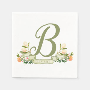 Shakespeare  Fairytale Monogramm Serviette