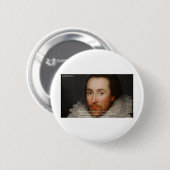 Shakespeare "Friends" - Offerten von Weisheit - Ge Button (Vorne & Hinten)