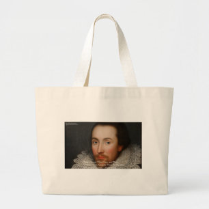 Shakespeare "Friends" - Offerten von Weisheit - Ge Jumbo Stoffbeutel