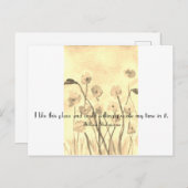 Shakespeare Fun Zitat Postkarte (Vorne/Hinten)