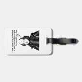 Shakespeare Funny Zitat Gepäckanhänger (Rückseite horizontal)