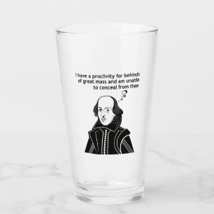 Shakespeare Funny Zitat Glas