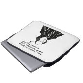 Shakespeare Funny Zitat Laptopschutzhülle (Vorne Knopf)