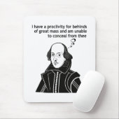 Shakespeare Funny Zitat Mousepad (Mit Mouse)