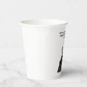 Shakespeare Funny Zitat Pappbecher (Rechts)