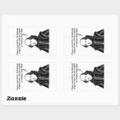Shakespeare Funny Zitat Rechteckiger Aufkleber (Blatt)